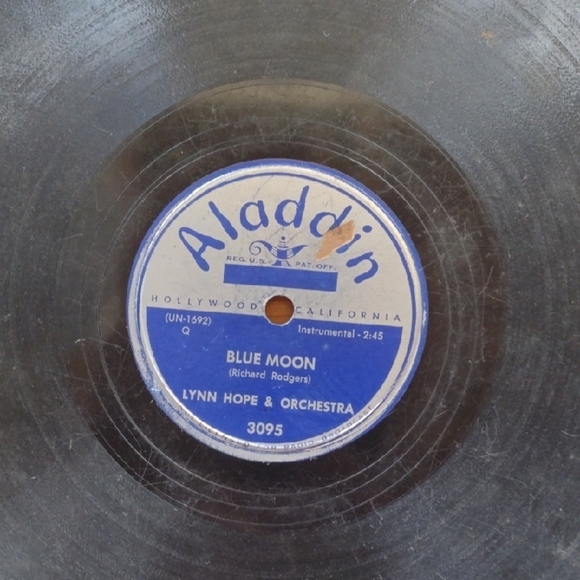 Aladdin Blue Moon Vinyl Record - Picture 1 of 5